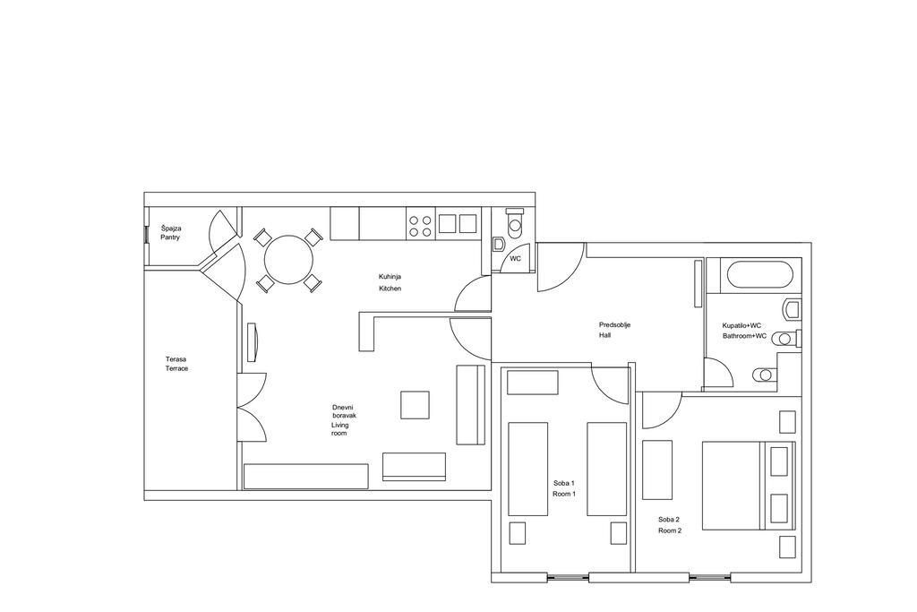 Apartment Irene Пула Экстерьер фото